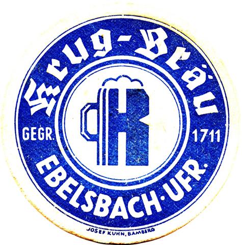 ebelsbach has-by krug rund 1a (215-gegr 1711-blau) 